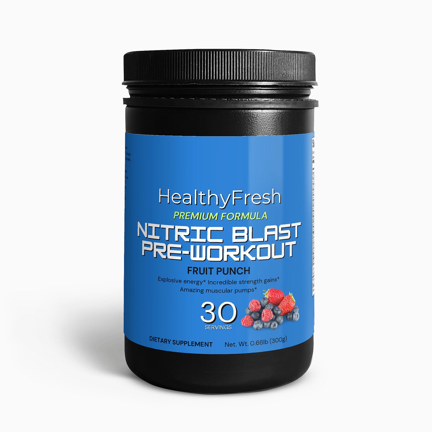 Nitric Blast Pre-Workout (Fruit Punch)